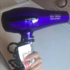 hot tools professional purple hair dryer
